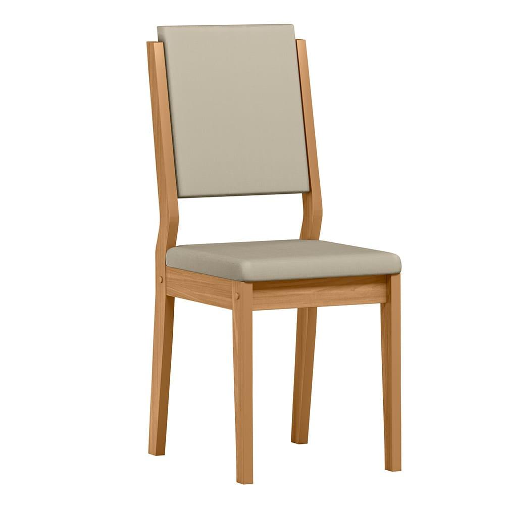 Mesa de Jantar Redonda New Ceval Copenhague com 4 Cadeiras Estofadas - 3