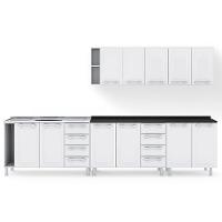 Cozinha Modulada Itatiaia Diamante 5 Peças 11 Portas 8 Gavetas 295cm de Largura - 2