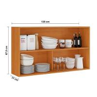 Cozinha Completa Itatiaia Ideale 5 peças com 12 portas, 2 gavetas e 13 prateleiras – 260cm de largura - 7