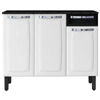 Cozinha Compacta Itatiaia Rose com 10 Portas, 1 Gaveta e 6 Prateleiras - 245cm de Largura