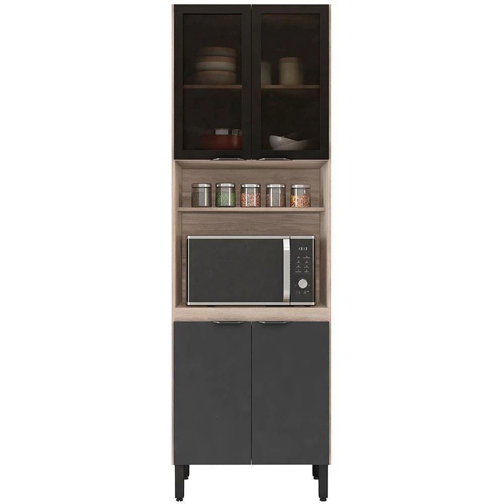 Cozinha Compacta Demóbile Firenze com 7 Portas e 6 Prateleiras - 260cm de largura - 5