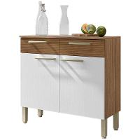 Cozinha Compacta Kit`s Paraná Nala com 10 Portas, 2 Gavetas e 4 Prateleiras - 222cm de largura - 5