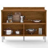 Cozinha Compacta Bartira Jaspe com 6 Portas, 3 Gavetas e 6 Prateleiras - 260,4cm de largura - 7