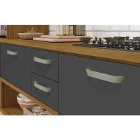 Cozinha Compacta Nesher Princesa com 4 Portas 3 Gavetas e 7 Prateleiras - 200cm de largura - 9