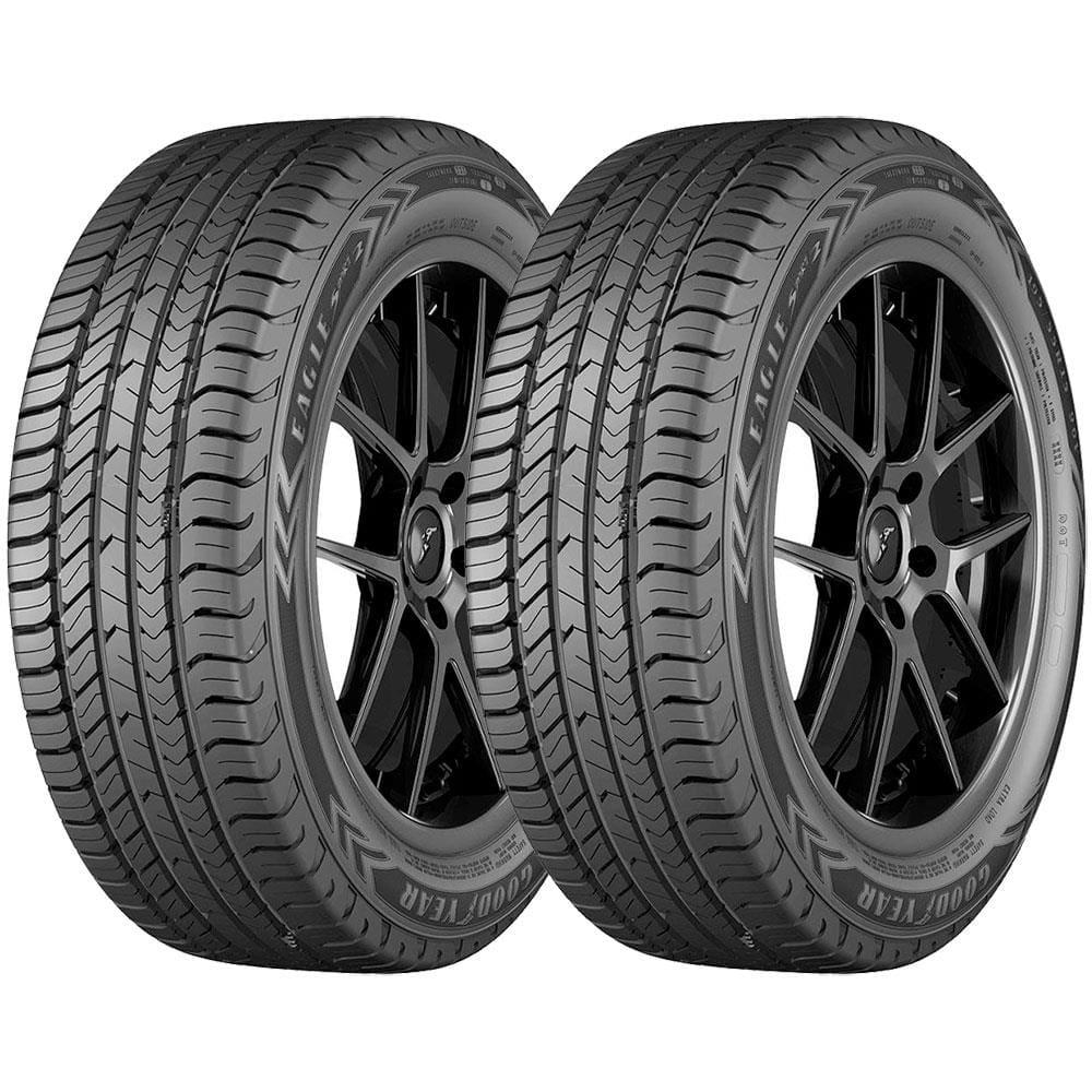 Pneu Aro 15 Goodyear Eagle Sport 2 195/55 R15 85H SL - 2 Unidades - 1