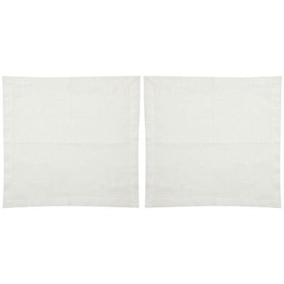 Conjunto de Guardanapos Wolff Mesa Ponto Ajour Luxo Off em Algodão - 2 Peças