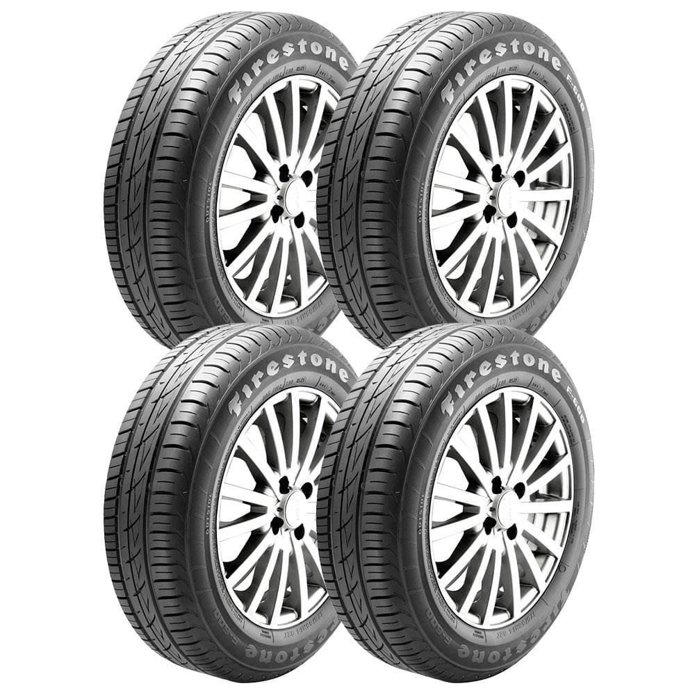 Pneu Aro15 Firestone F-600 195/55 85F - 4 Unidades - 1