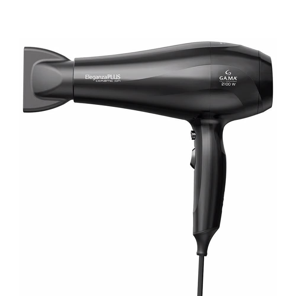 Secador de Cabelos GA.MA Italy Eleganza Plus Ceramic Ion Motor AC 2100W + Prancha Eleganza Infinity One APP1528 - Preto - 2
