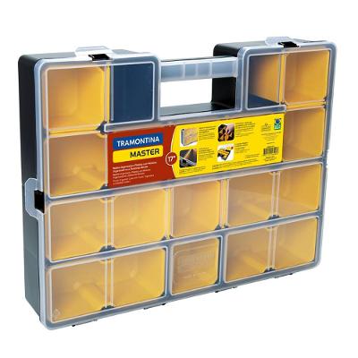 Maleta Organizadora Plástica Tramontina Master 17” com 11 Módulos