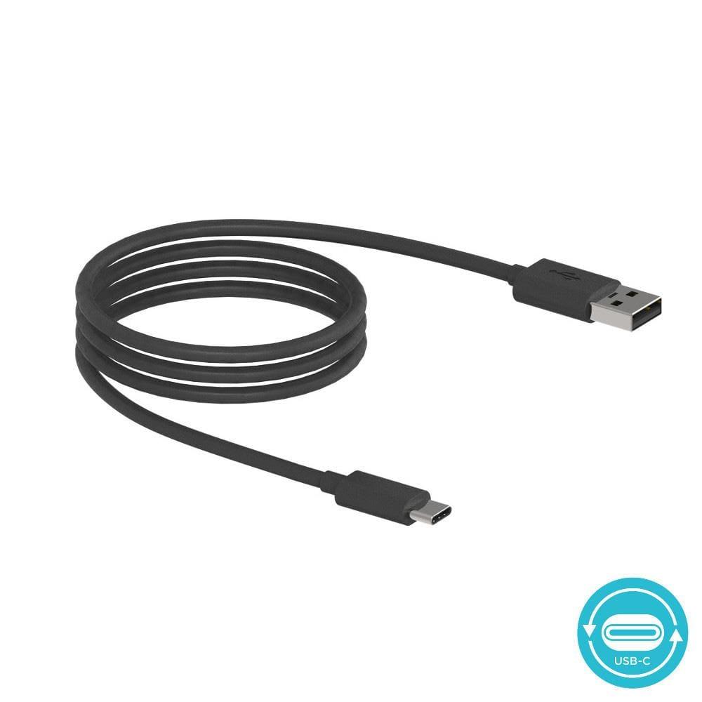 Cabo de Dados e Carga Motorola Original USB-A para USB-C com 2 Metros - Preto - 1