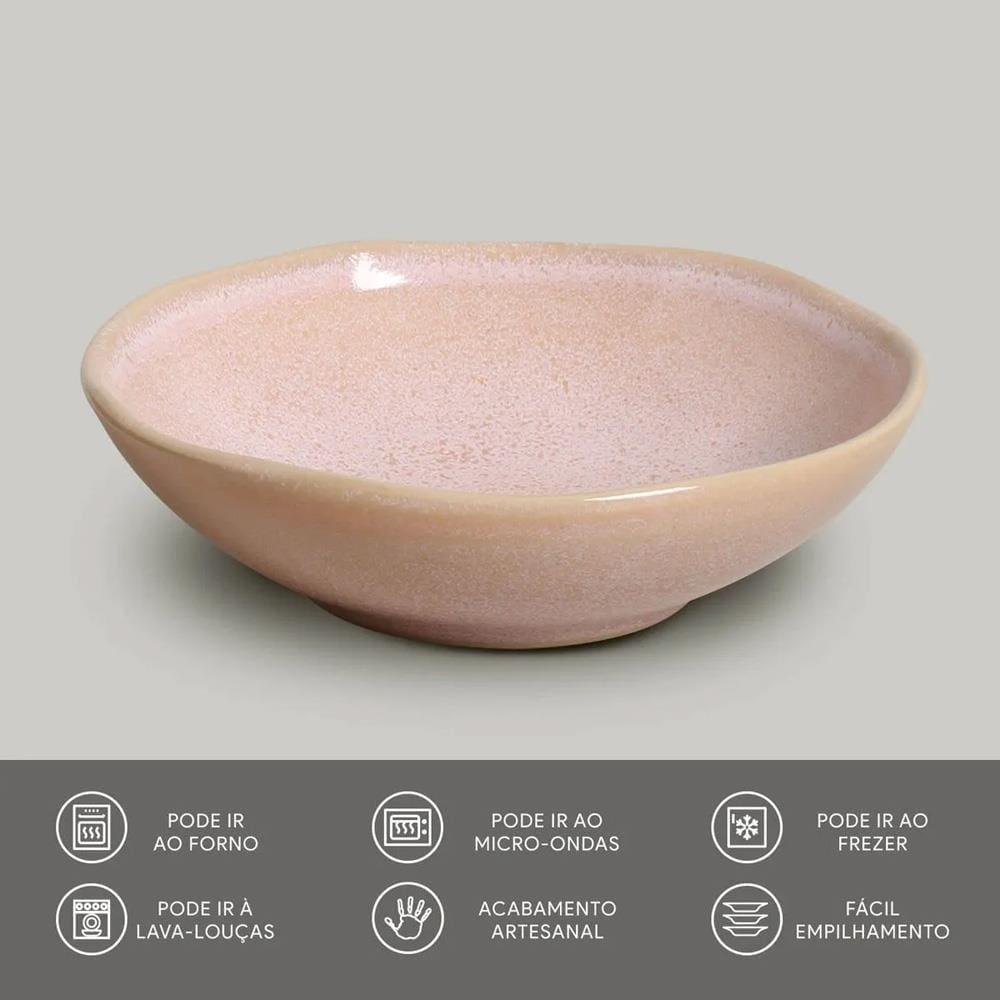 Conjunto de Cumbucas Porto Brasil Orgânico Litchi 520ml - 6 Peças - 3