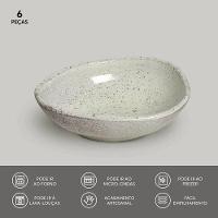 Conjunto de Cumbucas Ovais Porto Brasil Orgânico Pistache Verde Menta 265ml - 6 Peças - 2