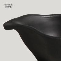 Conjunto de Molheiras Ovais Porto Brasil Orgânico Preto Matte 40ml - 6 Peças - 3