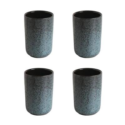 Conjunto de Copos Porto Brasil Neo Stoneware Night Sky 220ml - 4 Peças