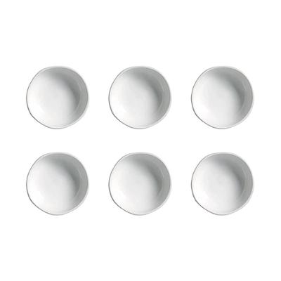 Conjunto de Ramequins Médios Porto Brasil Orgânico New White com 6 Peças 70ml – Branco