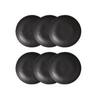 Conjunto de Pratos Fundos Porto Brasil Bio Preto Matte 1,1 litros – 6 Peças - 1