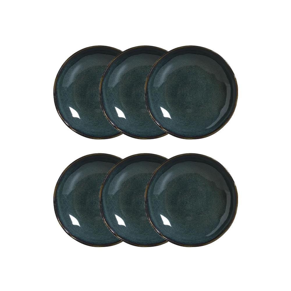 Conjunto de Pratos Fundos Porto Brasil Bio Oceano 830ml – 6 Peças - 1