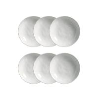 Conjunto de Pratos Fundos Porto Brasil Bio New White 1,1 litros – 6 Peças - 1