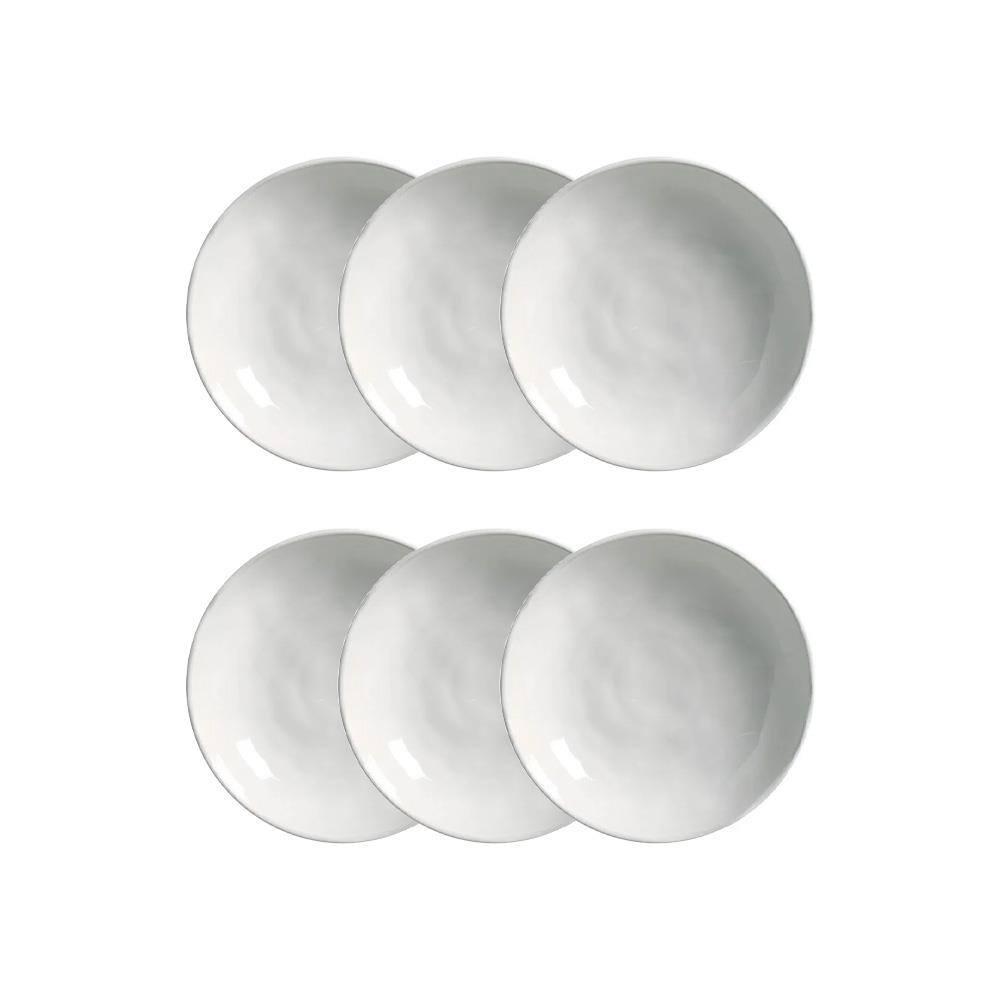 Conjunto de Pratos Fundos Porto Brasil Bio New White 830ml – 6 Peças - 1
