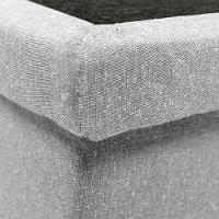 Colchão de Casal Globalflex Versalitis D33 + Base Box MGA Lift Cotton com Baú e Pistão à Gás 58x138x188cm - Cinza/Branco/Preto Floral - 7