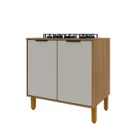 Balcão Indekes Toronto em MDP 15mm com 2 Portas e 1 Prateleira - 80cm de largura - 1