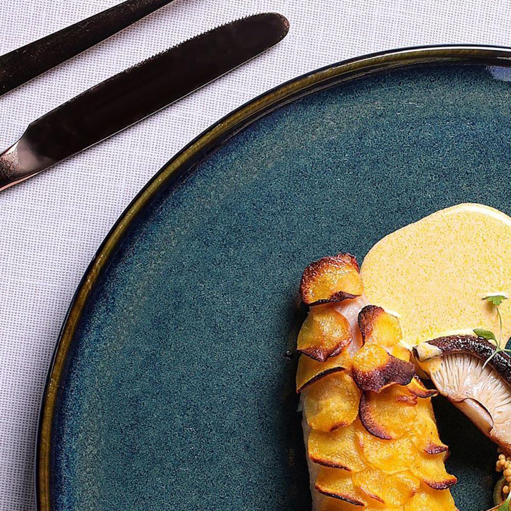 Conjunto de Pratos Rasos Porto Brasil Bio Oceano Azul 27,5cm - 6 Peças - 3