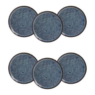 Conjunto de Pratos para Pão Porto Brasil Bio Titanium - 6 Peças