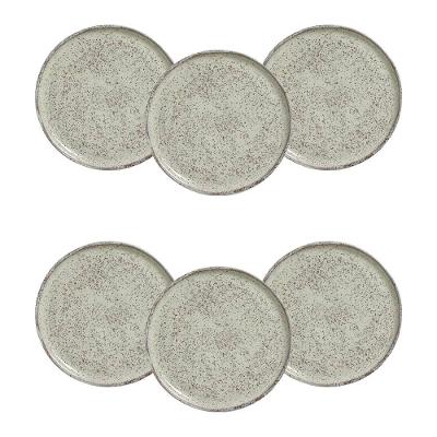 Conjunto de Pratos para Pão Porto Brasil Bio Pistache - 6 Peças