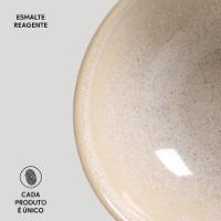 Conjunto de Cumbucas Porto Brasil Coup Stoneware Latte 360ml - 6 Peças - 4
