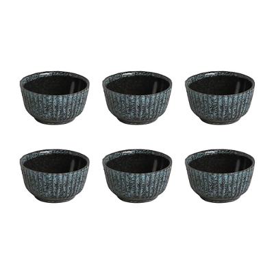 Conjunto de Ramequins Médios Porto Brasil Linhas Night Sky com 6 Peças 170ml – Azul