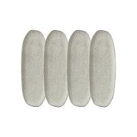 Conjunto de Travessas Oval Rasa Grande Porto Brasil Orgânico Pistache 36x13cm - 4 Peças - 1