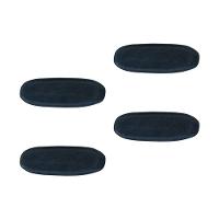 Conjunto de Travessas Oval Rasa Grande Porto Brasil Orgânico Night Blue 36x13cm - 4 Peças - 1