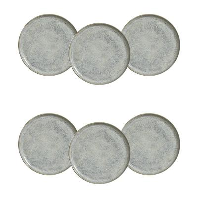 Conjunto de Pratos de Sobremesa Porto Brasil Bio Green Granite 21,5cm - 6 Peças