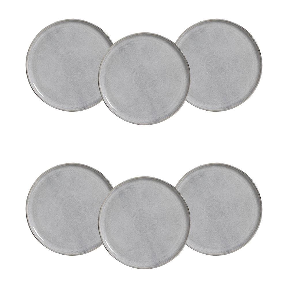 Conjunto de Pratos de Sobremesa Porto Brasil Bio Dust 21,5cm - 6 Peças - 1