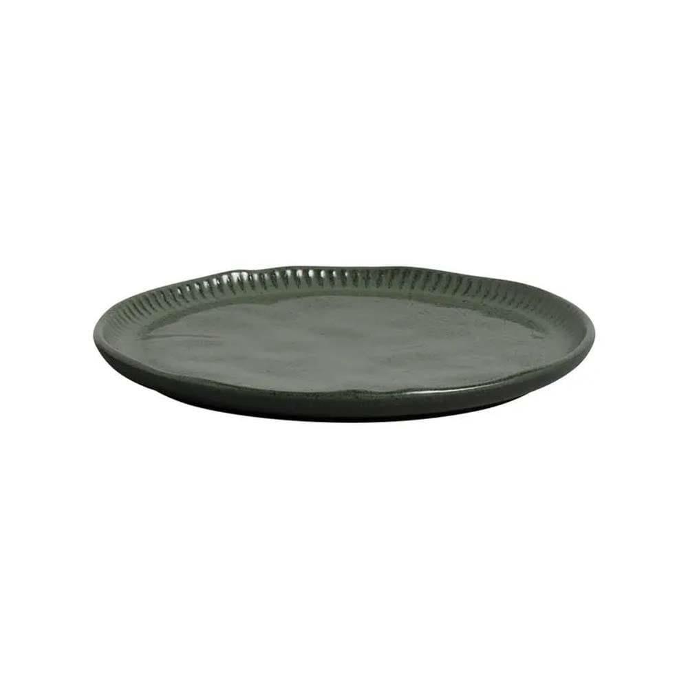 Conjunto de Pratos de Sobremesa Porto Brasil Linhas Greenery 21,5cm - 6 Peças - 2