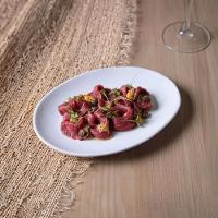 Conjunto de Pratos de Sobremesa Ovais Porto Brasil Orgânico New White 22,5cm - 6 peças - 2