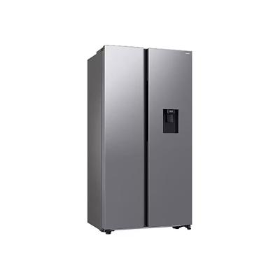 Geladeira Side by Side Samsung SmartThings Inox com Dispenser de Água RS57, AI Energy Mode e SpaceMax - 560 litros