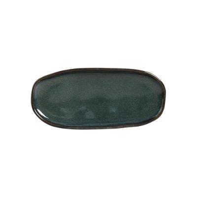 Conjunto de Travessas Ovais Pequenas Porto Brasil Orgânico Oceano 23x11cm - 4 Peças