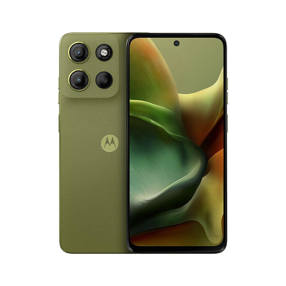 Smartphone Motorola g15 Verde 256GB, 4GB RAM + 8GB Ram Boost e Camera 50MP com AI e Night Vision, 5.200mAh Tela FHD+ 6.7" Superbrilho e NFC - 1