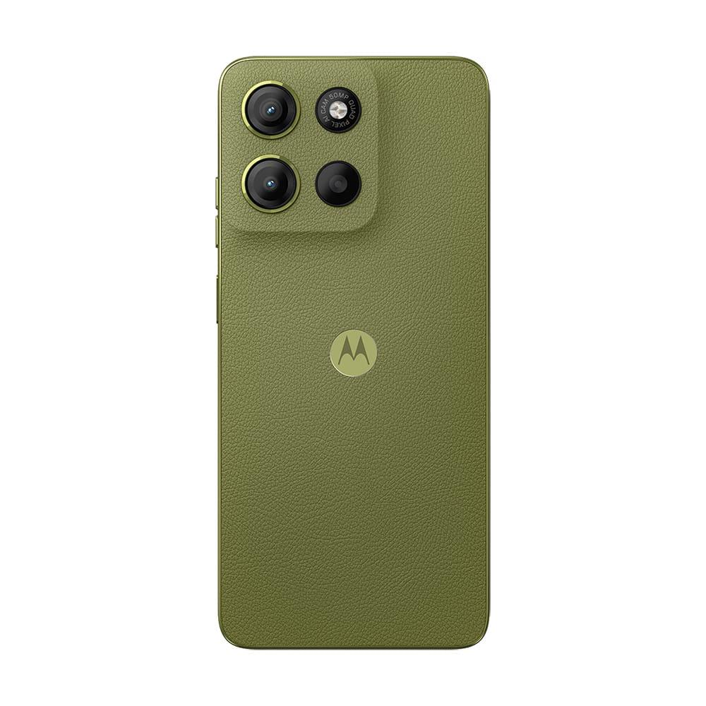 Smartphone Motorola g15 Verde 256GB, 4GB RAM + 8GB Ram Boost e Camera 50MP com AI e Night Vision, 5.200mAh Tela FHD+ 6.7" Superbrilho e NFC - 3