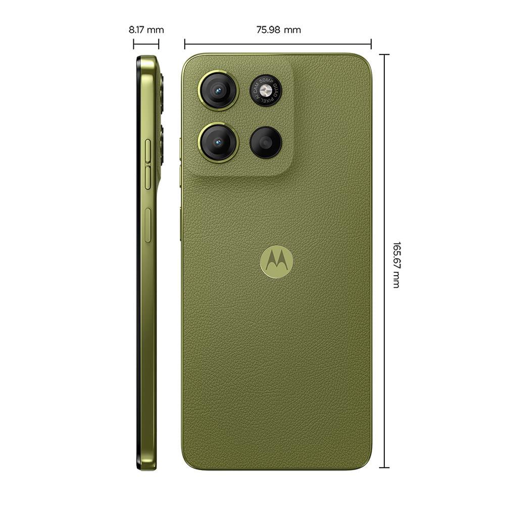 Smartphone Motorola g15 Verde 256GB, 4GB RAM + 8GB Ram Boost e Camera 50MP com AI e Night Vision, 5.200mAh Tela FHD+ 6.7" Superbrilho e NFC - 4