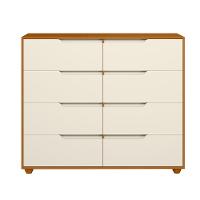 Cômoda Palumoveis Doble com 8 Gavetas – 136cm de Largura