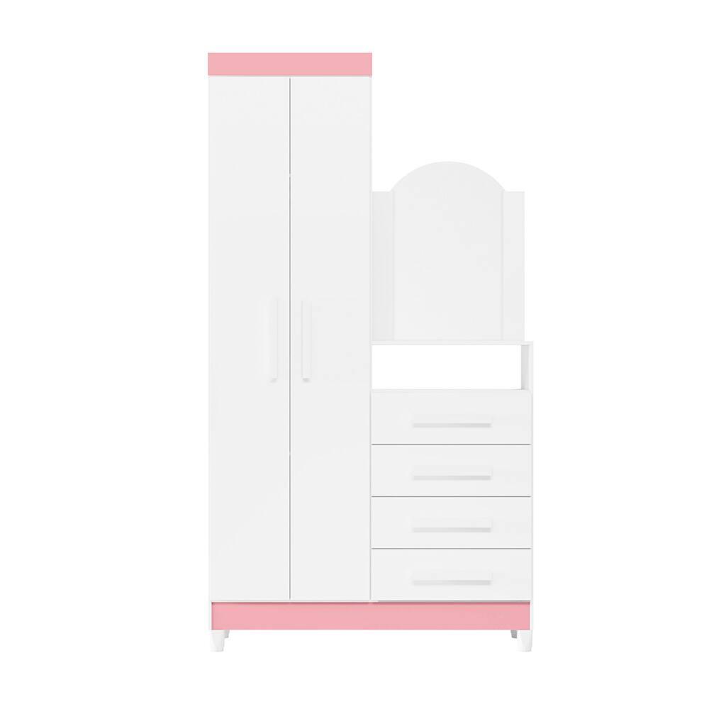 Cômoda Palumoveis New Capri com 2 Portas e 4 Gavetas – 103cm de Largura - 6