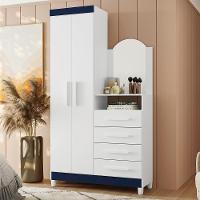 Cômoda Palumoveis New Capri com 2 Portas e 4 Gavetas – 103cm de Largura - 1