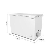 Freezer Horizontal Philco PFH300B 2 em 1 299L Degelo Manual Rodízios Gás R600a Branco - 7