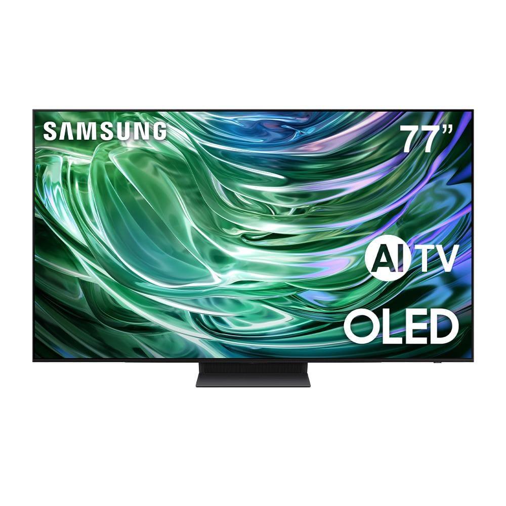 Smart TV 77" Samsung AI Big 77S90D Ultra HD 4K OLED com Processador NQ4 AI Gen2, Design LaserSlim, AI Energy Mode, Dolby Atmos e Alexa built-in - 1