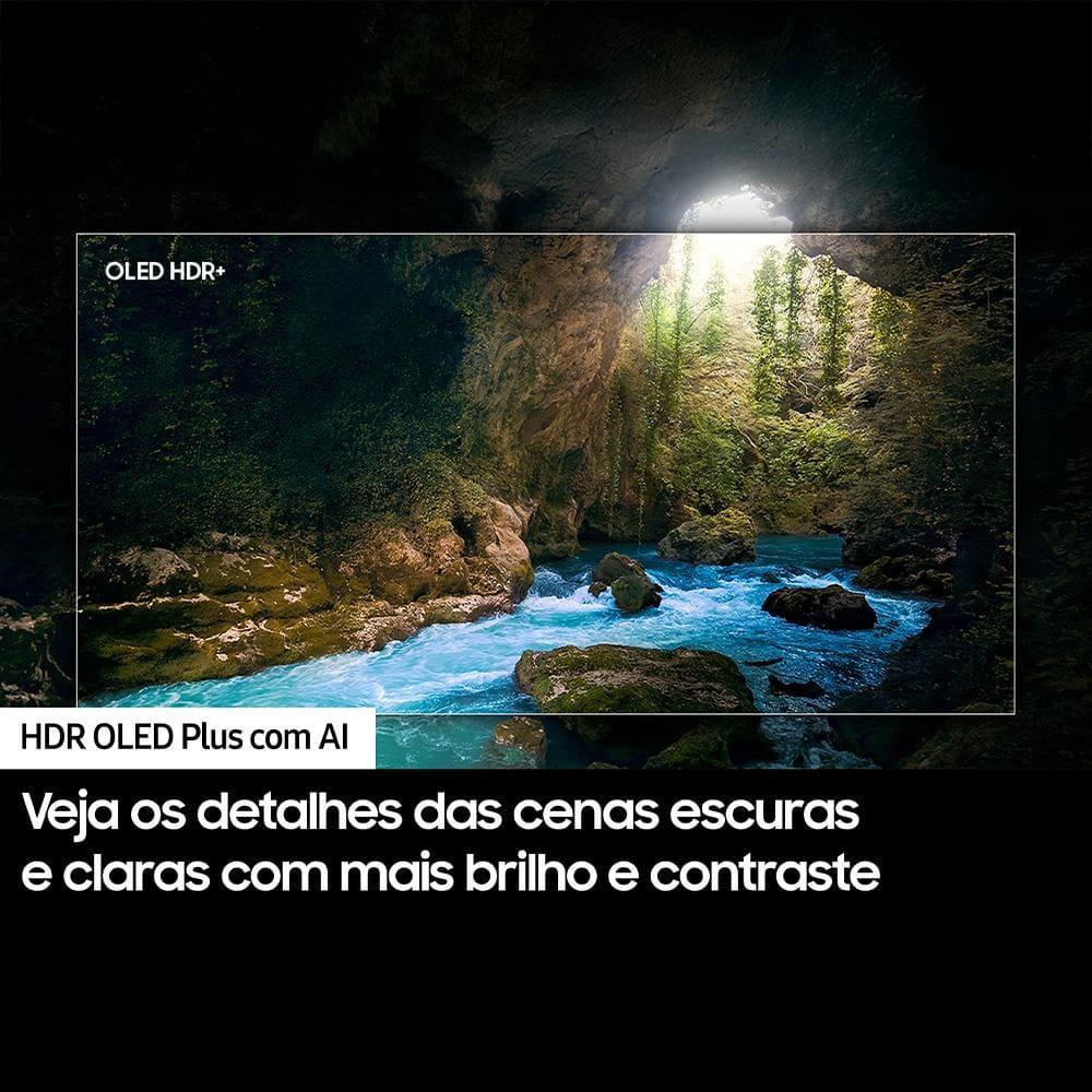 Smart TV 77" Samsung AI Big 77S90D Ultra HD 4K OLED com Processador NQ4 AI Gen2, Design LaserSlim, AI Energy Mode, Dolby Atmos e Alexa built-in - 4