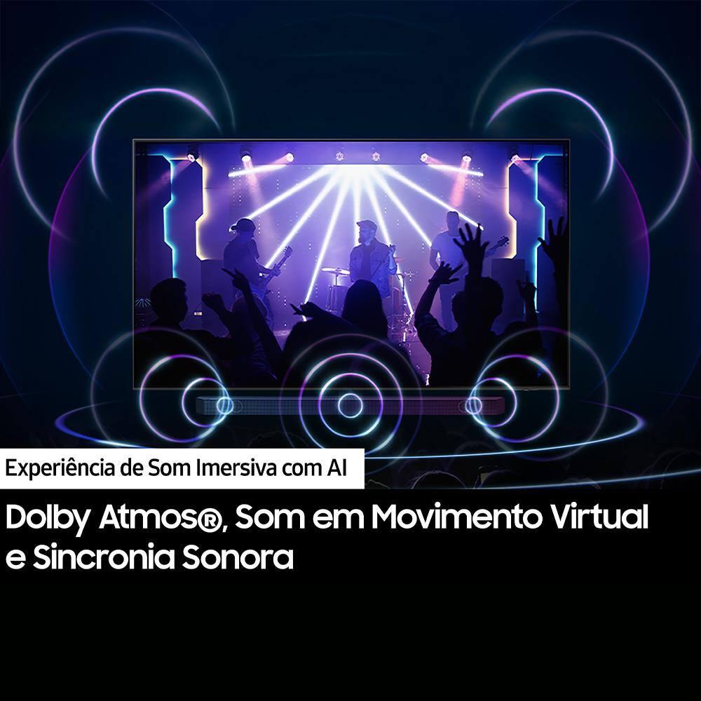 Smart TV 77" Samsung AI Big 77S90D Ultra HD 4K OLED com Processador NQ4 AI Gen2, Design LaserSlim, AI Energy Mode, Dolby Atmos e Alexa built-in - 5