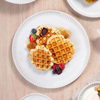 Conjunto de Pratos Rasos Porto Brasil Linhas New White 27,5cm - 6 Peças - 2