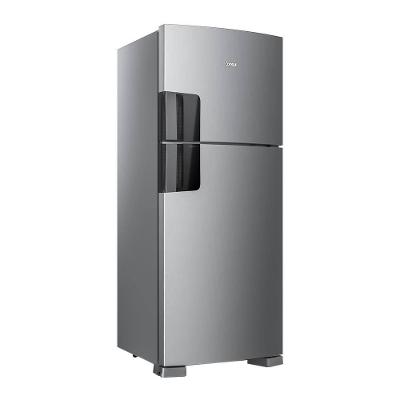 Geladeira Consul Frost Free CRM50LK Duplex Inox com Função Turbo, Iluminação em LED e Filtro Antiodor - 410 litros
